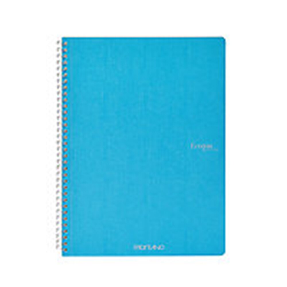 Fabriano, Journal, Art & School, 8.25"x11.75", Ecoqua, A4, Blank, Spiral, 70 sheet, 562936, Turquoise